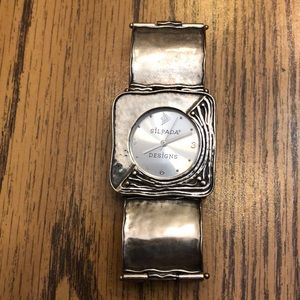 Silpada silver watch